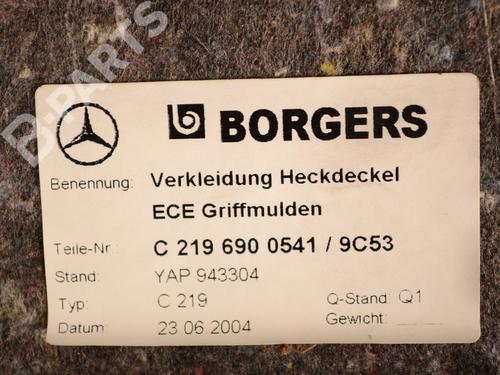 Boot lining MERCEDES-BENZ CLS (C219) CLS 350 (219.356) | BP8349779I3 