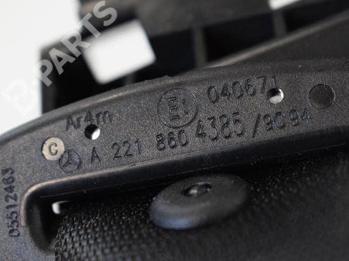 Rear center seatbelt MERCEDES-BENZ S-CLASS (W221, V221) S 320 CDI 4-matic (221.080, 221.180) | BP7492146I27 