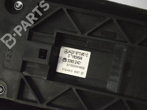 Left rear window switch MERCEDES-BENZ S-CLASS (W221, V221) S 350 CDI (221.022, 221.122) | BP9297350I29 