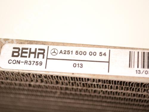 AC radiator MERCEDES-BENZ M-CLASS (W164) ML 350 CDI 4-matic (164.125, 164.124) | BP8859625M32 