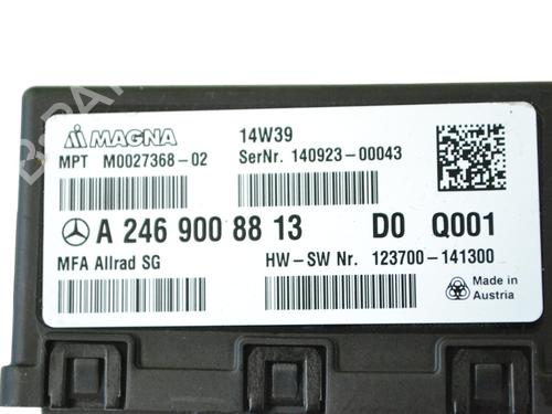 Electronic module MERCEDES-BENZ A-CLASS (W176) A 45 AMG 4-matic (176.052) | BP16022049M83 