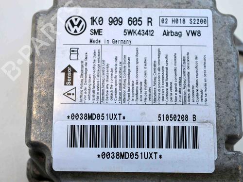 Kollisjonspute styreenhet VW GOLF V (1K1) 2.0 FSI | BP7493660M53