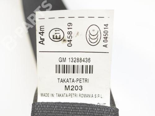Rear right seatbelt OPEL INSIGNIA A (G09) 2.0 CDTI (68) | BP7488914I28 