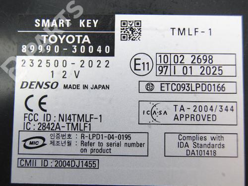 Electronic module LEXUS GS (_S19_) 300 (GRS190_, GRS190R) | BP7751888M83 