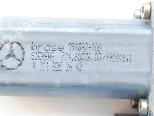 Right rear window motor MERCEDES-BENZ E-CLASS (W211) E 270 CDI (211.016) | BP7494211E22 