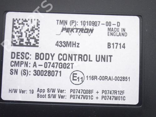 Electronic module TESLA MODEL S (5YJS) 85 | BP17715264M83 