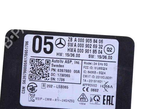 Electronic module MERCEDES-BENZ C-CLASS (W205) C 200 (205.042) | BP18042515M83 