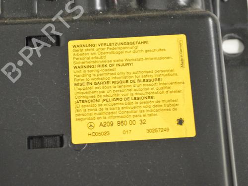 Headrest MERCEDES-BENZ CLK Convertible (A209) CLK 200 Kompressor (209.441) | BP14784289I31 
