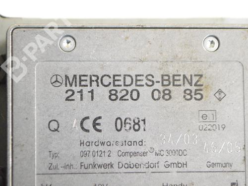Electronic module MERCEDES-BENZ S-CLASS (W221, V221) S 500 (221.071, 221.171) | BP7750076M83 