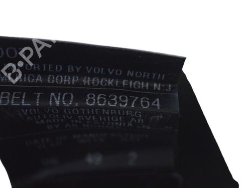 Rear right seatbelt VOLVO S80 II (124) 2.4 D | BP15623537I28 
