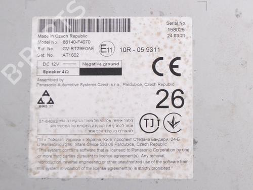Electronic module TOYOTA C-HR (_X1_) 1.8 Hybrid (ZYX10_, ZYX11_) | BP14801495M83 