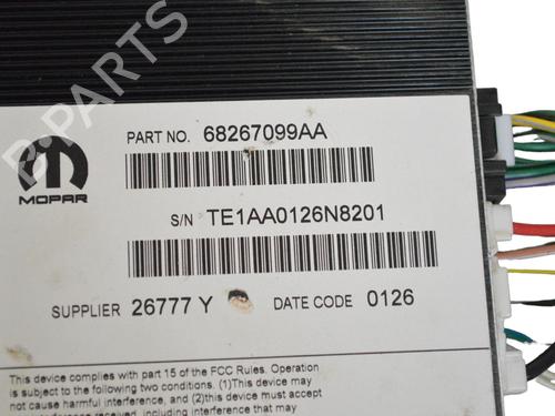 Elektronische module DODGE RAM 1500 Pickup (DJ, DS) 5.7 4x4 | BP27828355M83 
