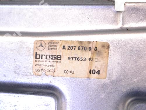 Rear left window mechanism MERCEDES-BENZ E-CLASS Coupe (C207) E 250 CDI / BlueTEC / d (207.303, 207.304) | BP12003744C24 
