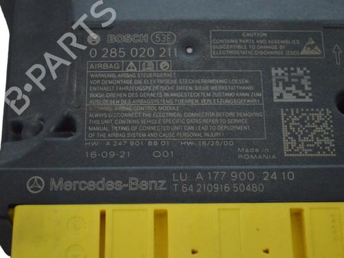 ECU airbags MERCEDES-BENZ A-CLASS Saloon (V177) A 180 d (177.110) | BP28439533M53 