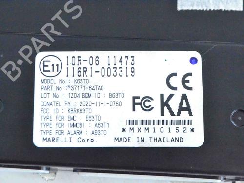 Electronic module SUZUKI SX4 S-Cross (JY) 1.4 Hybrid (Mild Hybrid) AllGrip (AKK 414) | BP30178534M83