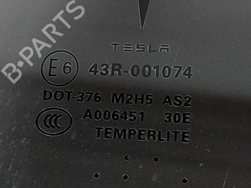 Rear left door window TESLA MODEL S (5YJS) 75D AWD | BP27438031C20 