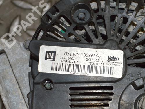 Alternator OPEL MERIVA B MPV (S10) 1.6 CDTi (75) | BP8627852M7 