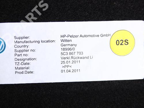 Andre VW BEETLE Convertible (5C7, 5C8) 1.2 TSI | BP8830720O1 