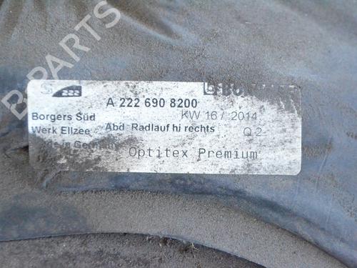 Wheel arch MERCEDES-BENZ S-CLASS (W222, V222, X222) S 350 BlueTEC / d (222.132, 222.032, 222.123) | BP14807722C56 