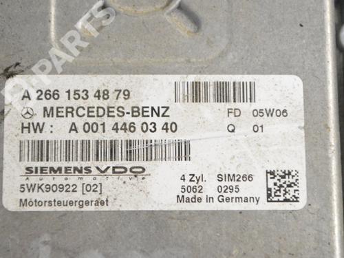 Engine control unit (ECU) MERCEDES-BENZ VITO Bus (W639) 109 CDI (639.701, 639.703, 639.705) | BP7751595M57 