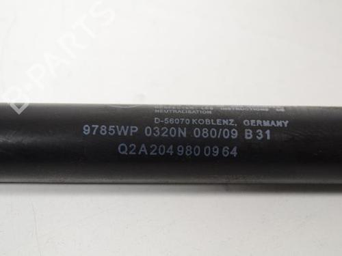 Hood lift support MERCEDES-BENZ C-CLASS (W204) C 200 Kompressor (204.041) | BP14816433C139 
