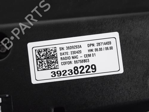 Electronic module OPEL CROSSLAND X / CROSSLAND (P17, P2QO) 1.2 (75) | BP27827173M83 