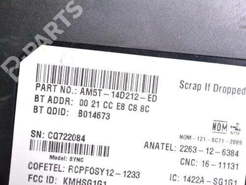 Electronic module FORD FIESTA VI (CB1, CCN) 1.6 TDCi | BP8864421M83 