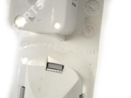 Interior roof light MERCEDES-BENZ S-CLASS (W221, V221) S 350 CDI (221.022, 221.122) | BP9297343I8 