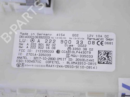 Electronic module MERCEDES-BENZ S-CLASS (W222, V222, X222) S 350 BlueTEC / d (222.132, 222.032, 222.123) | BP13395849M83