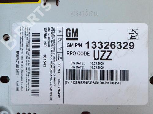 Electronic module OPEL INSIGNIA A Sports Tourer (G09) 2.0 CDTI (35) | BP7493446M83 