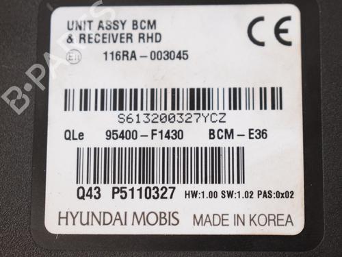 Electronic module KIA SPORTAGE IV (QL, QLE) 1.7 CRDi | BP19943167M83