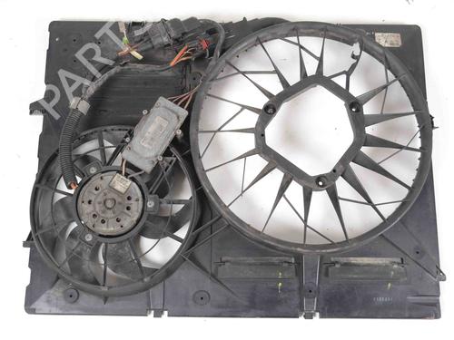 Used Radiator fan PORSCHE CAYENNE (9PA) Turbo 4.8 (507 hp) 29283540