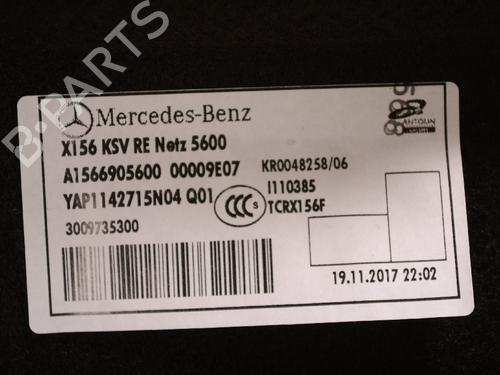 Boot lining MERCEDES-BENZ GLA-CLASS (X156) GLA 220 CDI (156.903) | BP14772426I3 