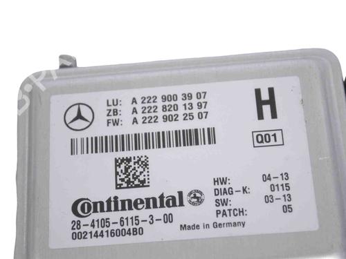 Camera MERCEDES-BENZ S-CLASS (W222, V222, X222) S 350 BlueTEC / d (222.132, 222.032, 222.123) | BP13395752E14