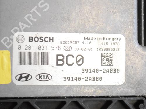 Engine control unit (ECU) HYUNDAI TUCSON (TL, TLE) 1.7 CRDi | BP16542221M57 
