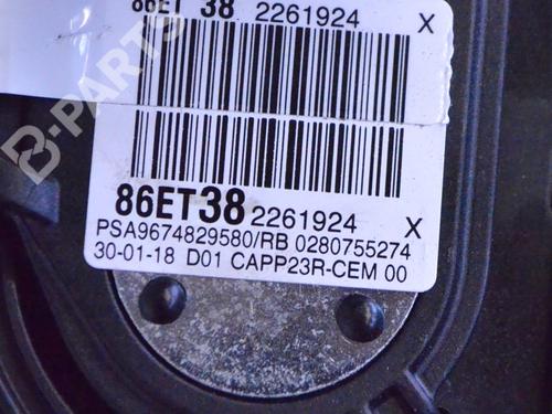 Pedal PEUGEOT 3008 II SUV (MC_, MR_, MJ_, M4_) 1.6 BlueHDi 120 | BP12176212I4 