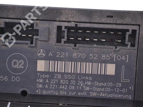 Electronic module MERCEDES-BENZ S-CLASS (W221, V221) S 500 (221.071, 221.171) | BP7750058M83 