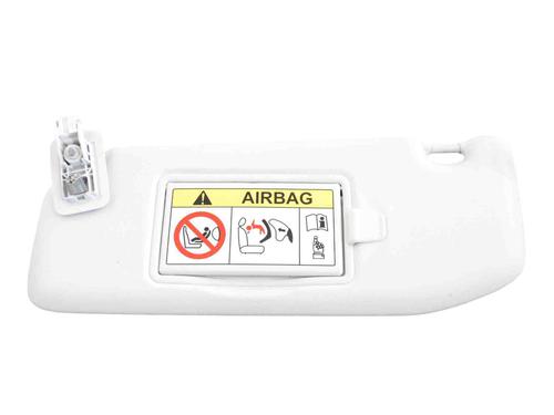 Used Left sun visor PEUGEOT 208 I (CA_, CC_) 1.2 VTI 82 (82 hp) 17232376