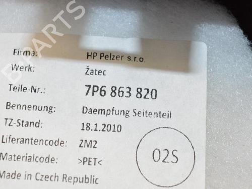 Boot lining VW TOUAREG (7P5, 7P6) 3.0 V6 TDI | BP14811244I3 