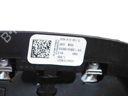 Steering wheel AUDI Q5 (FYB, FYG) 2.0 TDI quattro | BP15684241C49 