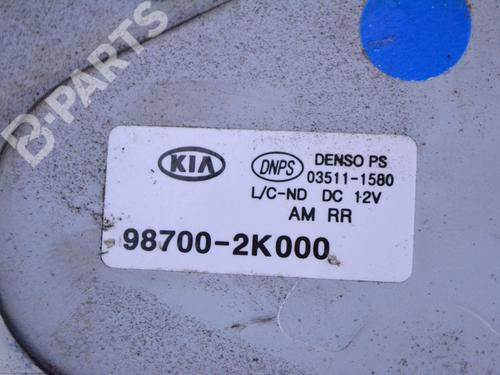 Rear wiper motor KIA SOUL I (AM) 1.6 CRDi 115 | BP10534629M102 