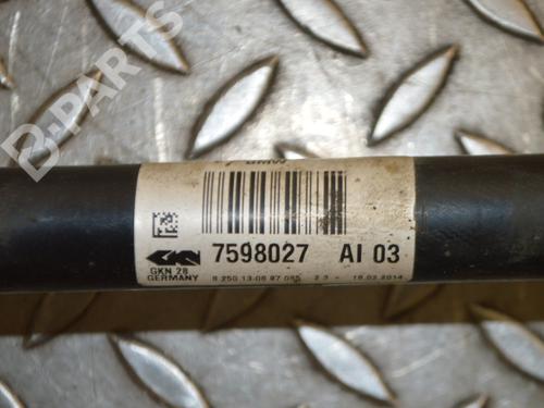 Left front driveshaft BMW X4 (F26) xDrive 30 d | BP9229509M38 