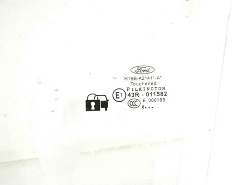 Front left door window FORD FIESTA VII (HJ, HF) 1.0 EcoBoost | BP9113898C18 
