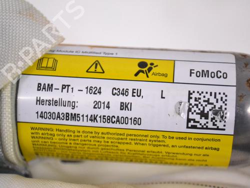 Left curtain airbag FORD FOCUS III 1.0 EcoBoost | BP14801950C11 