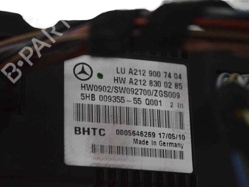 Airco bedieningspaneel MERCEDES-BENZ E-CLASS Coupe (C207) E 250 CDI / BlueTEC / d (207.303, 207.304) | BP11970348I5 