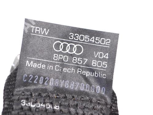 Rear left seatbelt AUDI A3 (8P1) 2.0 TFSI | BP7857465I29 