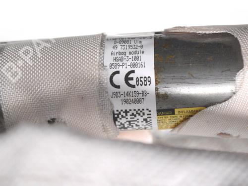 Right curtain airbag JAGUAR I-PACE (X590) EV400 AWD | BP27823065C12 