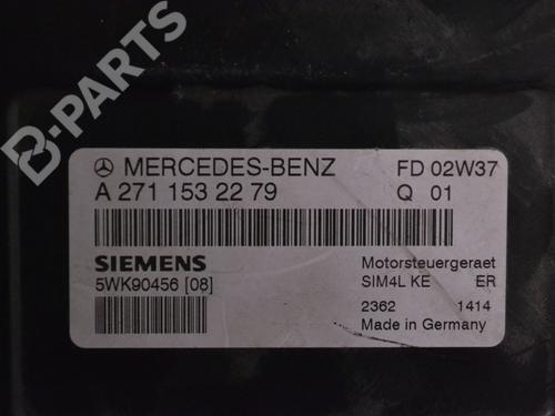 Engine control unit (ECU) MERCEDES-BENZ C-CLASS Coupe (CL203) C 180 Kompressor (203.746) | BP7752403M57 