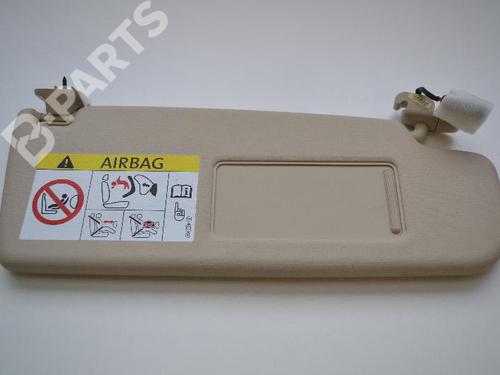 Right sun visor VW JETTA IV (162, 163, AV3, AV2) 2.0 TDI (150 hp) 7494550