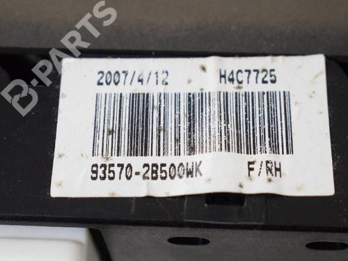 Right front window switch HYUNDAI SANTA FÉ II (CM) 2.2 CRDi GLS 4x4 | BP7489305I26 